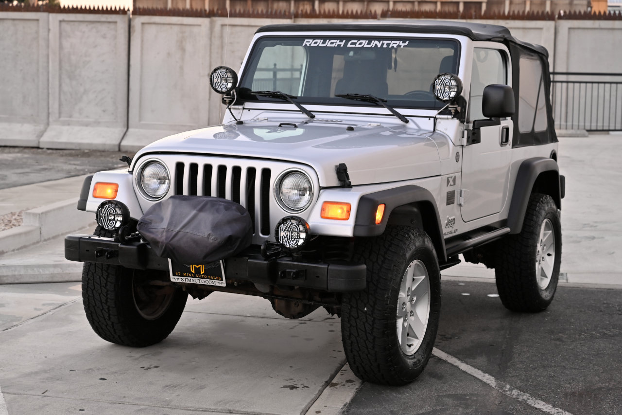 Used 2004 Jeep Wrangler X w/ Full Face Tire & Wheel Group AWD/4WD image 19
