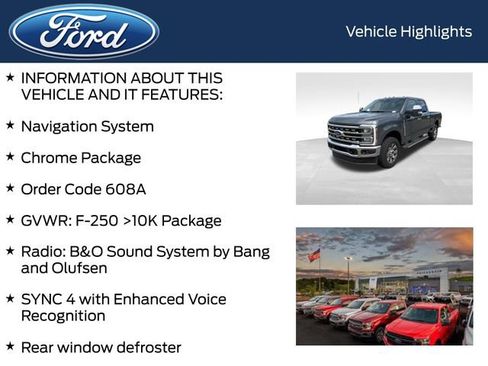 Used 2025 Ford F250 Lariat w/ Chrome Package AWD/4WD image 4