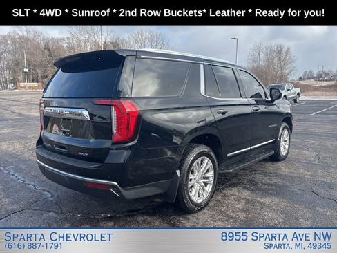 Used 2022 GMC Yukon SLT AWD/4WD image 3