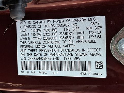 Used 2017 Honda CR-V LX image 27