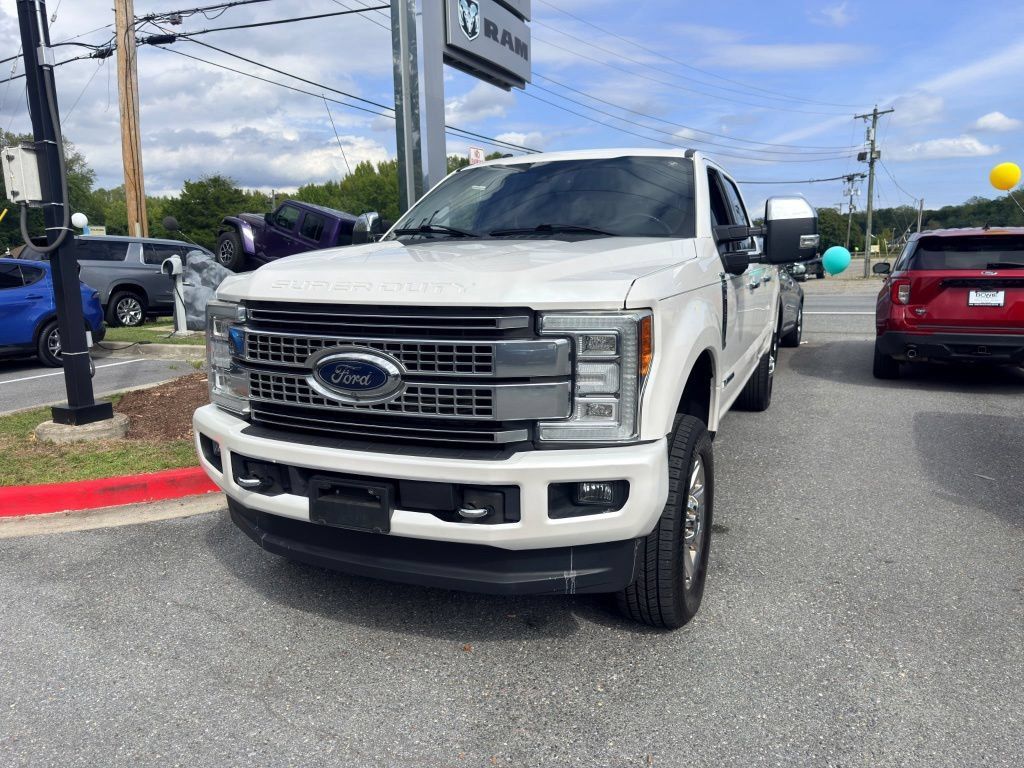 Used 2017 Ford F350 Platinum w/ Platinum Ultimate Package AWD/4WD image 3