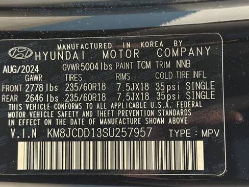 Used 2025 Hyundai Tucson SEL AWD/4WD image 27
