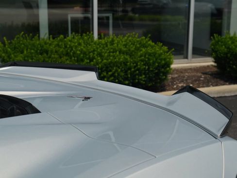 Used 2023 Chevrolet Corvette Z06 w/ Chrome Exterior Badge Package RWD image 11