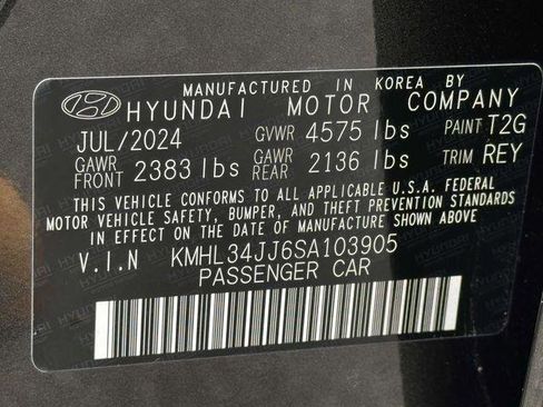Certified 2025 Hyundai Sonata SEL image 30