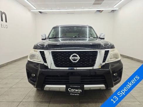 Used 2017 Nissan Armada Platinum w/ Captain Seat Package AWD/4WD image 6