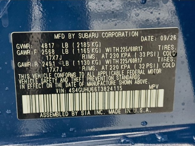New 2026 Subaru Crosstrek 2.5i Wilderness AWD/4WD image 31