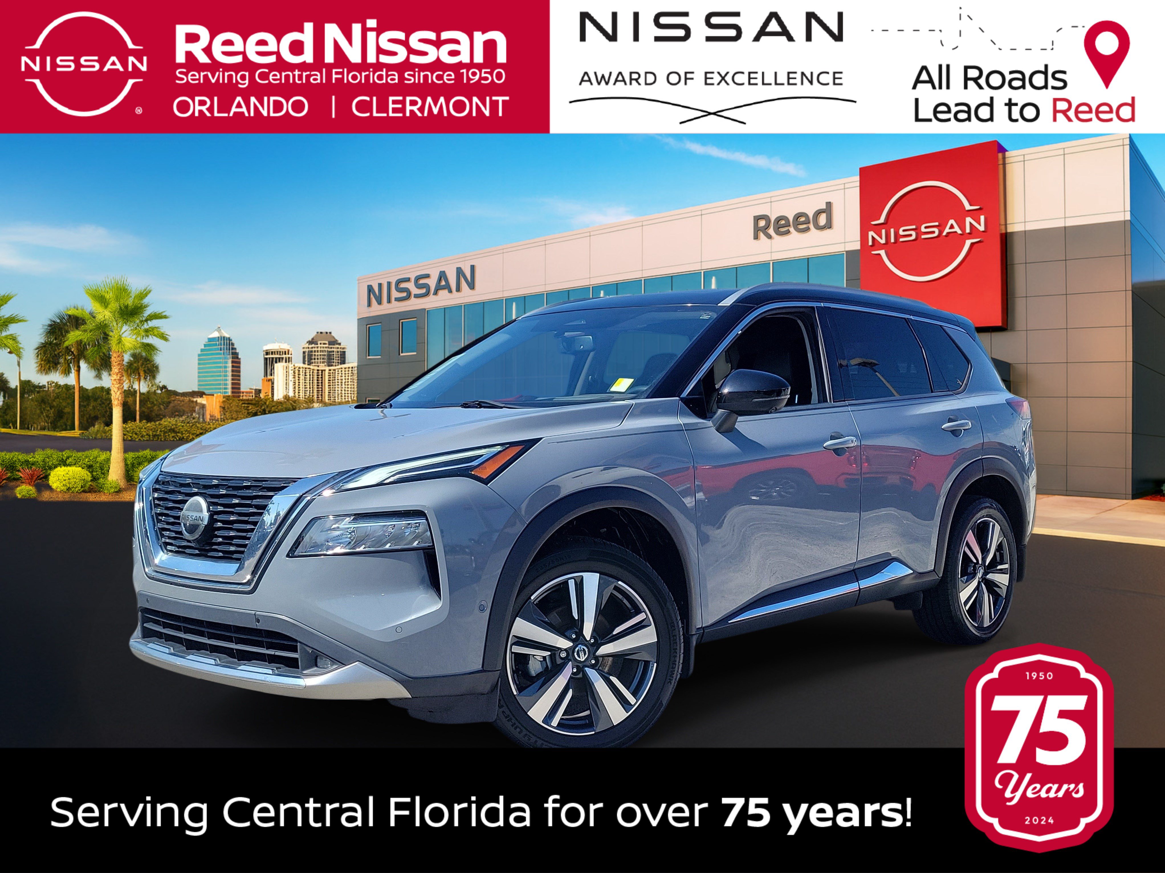 Used 2021 Nissan Rogue Platinum FWD image 1