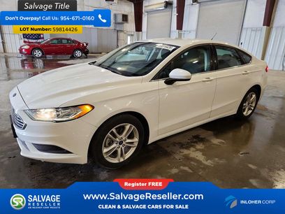 Used 2018 Ford Fusion SE w/ Fusion SE Technology Package