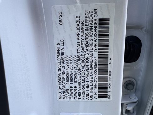 New 2025 Honda Accord Touring image 24