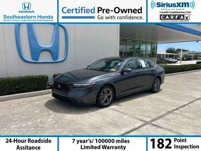 Certified 2024 Honda Accord EX