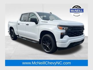 Used 2025 Chevrolet Silverado 1500 Custom w/ Turbomax Blackout Package 360° Tour
