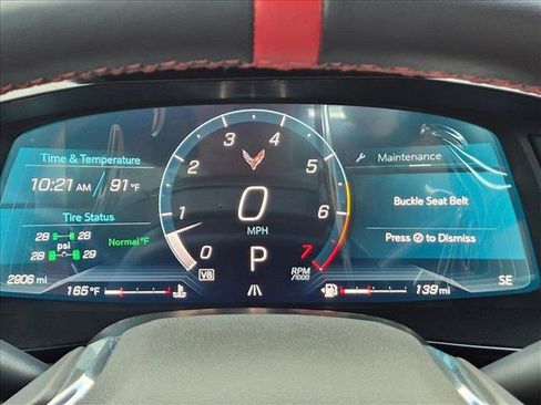 Used 2024 Chevrolet Corvette Stingray Preferred Cpe w/ Battery Protection Package RWD image 11