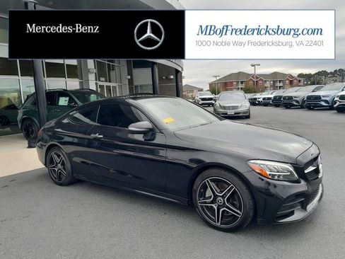 Certified 2019 Mercedes-Benz C 300 4MATIC Coupe w/ AMG Line image 1