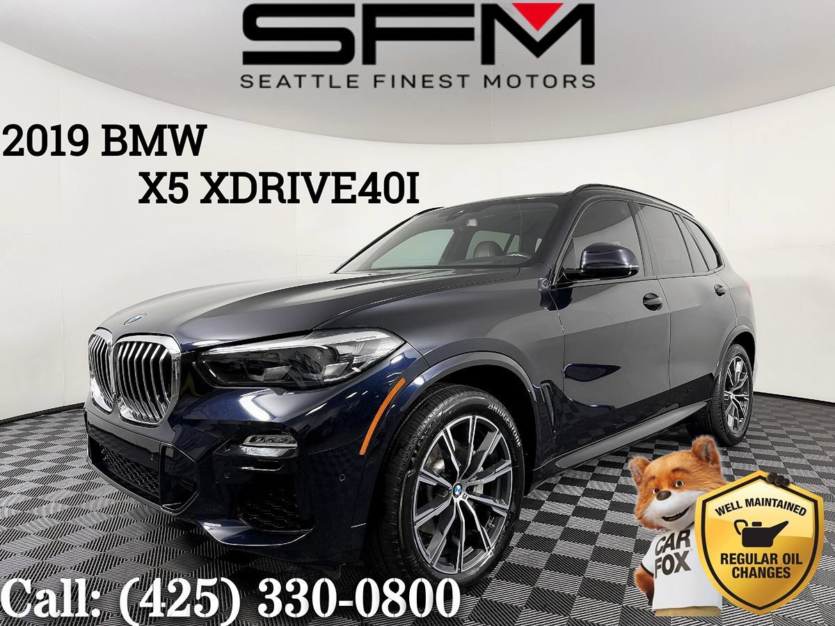 Used 2019 BMW X5 xDrive40i w/ M Sport Package AWD/4WD image 1