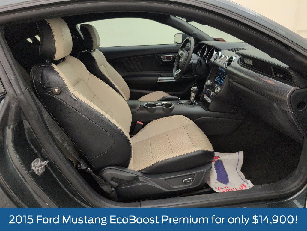 Used 2015 Ford Mustang Premium w/ Ecoboost Performance Package RWD image 14