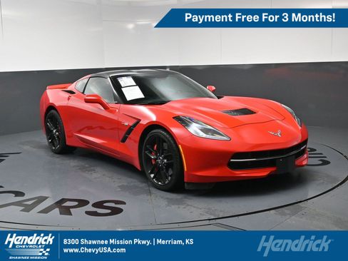 Used 2015 Chevrolet Corvette Stingray Coupe w/ 3LT Preferred Equipment Group RWD image 1