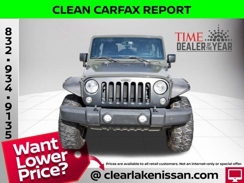 Used 2015 Jeep Wrangler Unlimited Sport w/ Quick Order Package 24S image 2