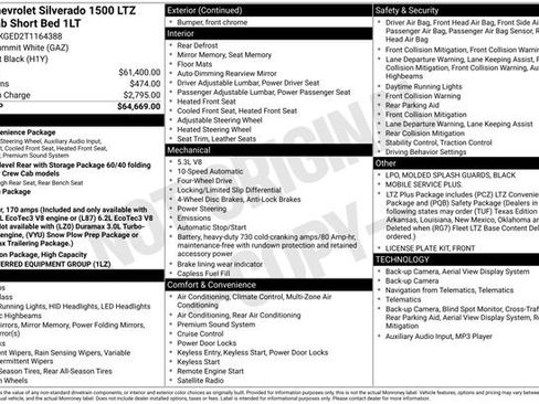 New 2026 Chevrolet Silverado 1500 LTZ image 26