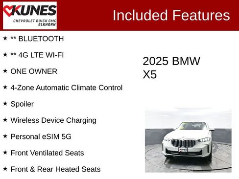 Used 2025 BMW X5 xDrive50e image 3