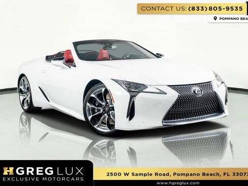 Used 2021 Lexus LC 500 Convertible w/ Touring Package image 1