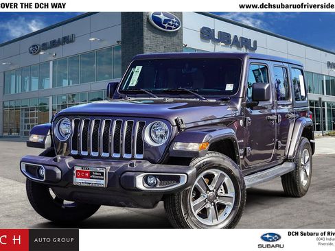 Used 2022 Jeep Wrangler Unlimited Sahara image 1