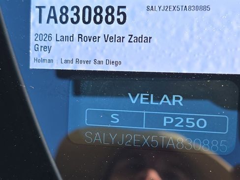 New 2026 Land Rover Range Rover Velar S image 36