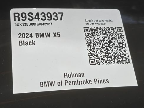 Certified 2024 BMW X5 sDrive40i w/ M Sport Package RWD image 31