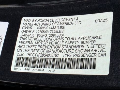Used 2025 Honda Accord LX image 32