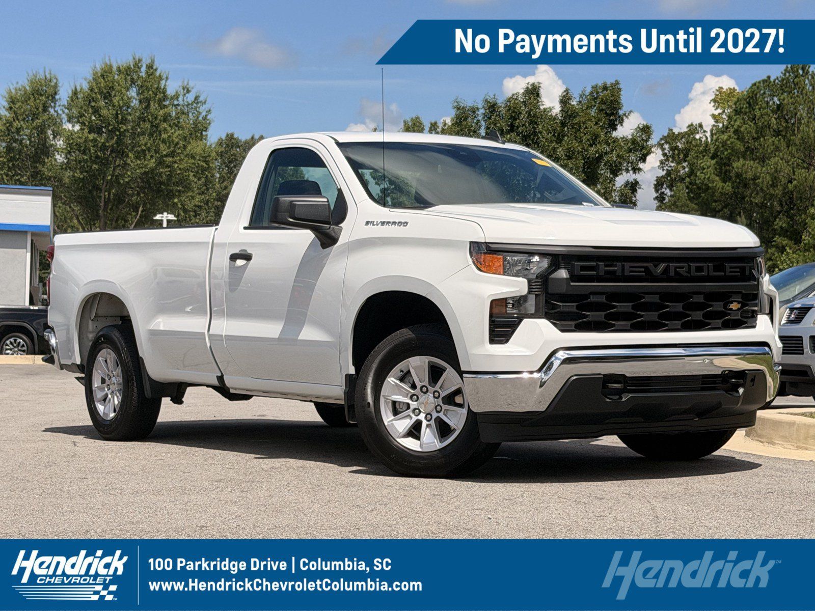 Used 2025 Chevrolet Silverado 1500 W/T RWD image 1