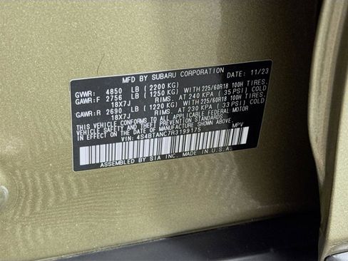 Used 2024 Subaru Outback Limited image 35