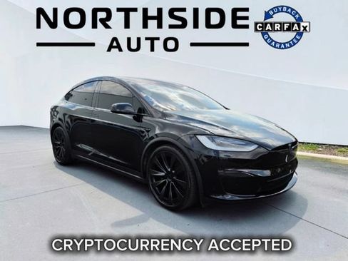 Used 2022 Tesla Model X AWD/4WD image 1