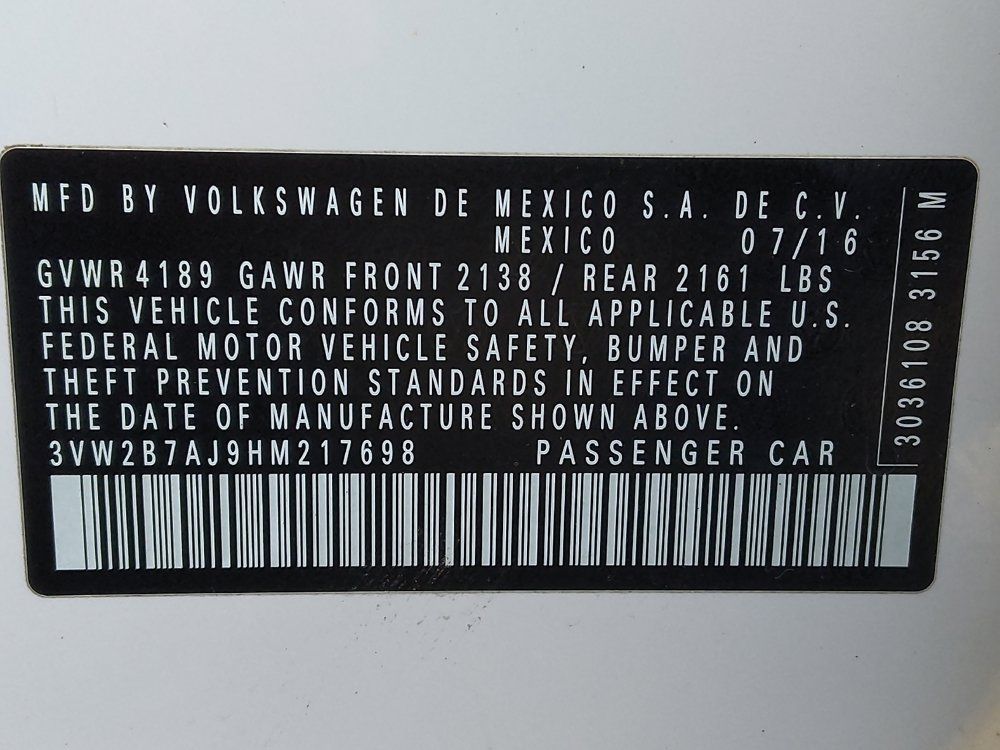 Used 2017 Volkswagen Jetta S FWD image 33