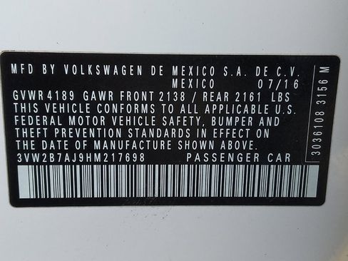 Used 2017 Volkswagen Jetta S FWD image 33