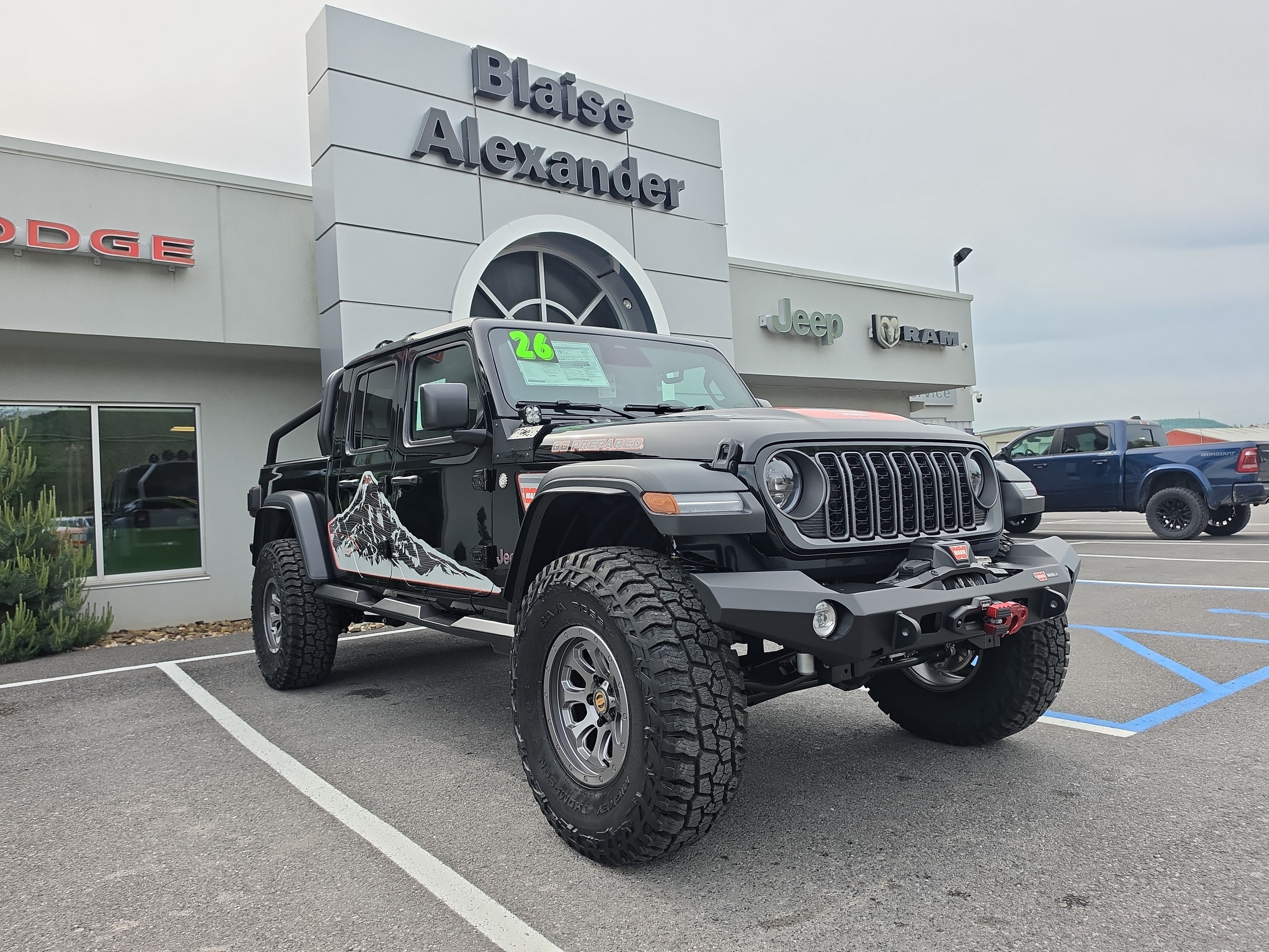 New 2026 Jeep Gladiator Rubicon w/ Steel Power Dome Hood Package AWD/4WD image 1