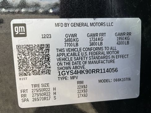 Used 2024 Cadillac Escalade V w/ Heavy-Duty Trailer Package image 40