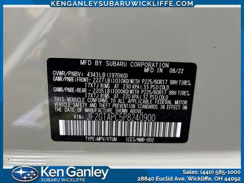 Certified 2023 Subaru Crosstrek 2.0i Premium w/ Popular Package #3 AWD/4WD image 27