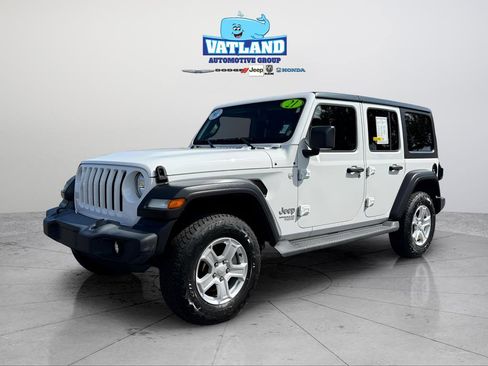 Used 2021 Jeep Wrangler Unlimited Sport image 1