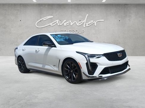 Certified 2022 Cadillac CT4 V Blackwing w/ Carbon Fiber 1 Package RWD image 2
