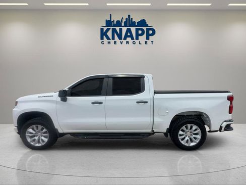 Used 2021 Chevrolet Silverado 1500 Custom w/ LPO, Dark Essentials Package RWD image 1