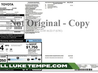 Used 2026 Toyota Highlander XLE AWD/4WD video 1