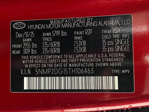 New 2026 Hyundai Santa Fe SEL AWD/4WD image 31
