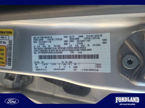 Used 2019 Ford Ranger XLT w/ Equipment Group 302A Luxury AWD/4WD image 25
