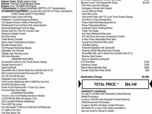 New 2026 RAM 2500 Big Horn AWD/4WD image 2