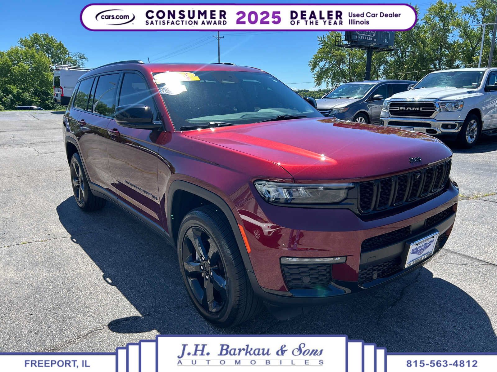 Used 2023 Jeep Grand Cherokee L Limited w/ Luxury Tech Group II AWD/4WD image 1