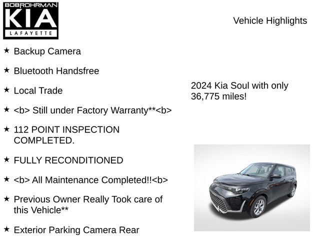Used 2024 Kia Soul LX w/ Option Group 015 FWD image 8