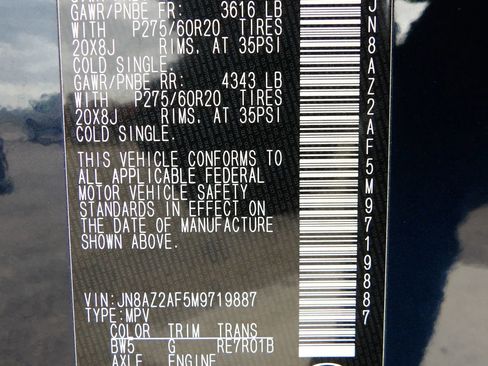 Used 2021 INFINITI QX80 Luxe image 17