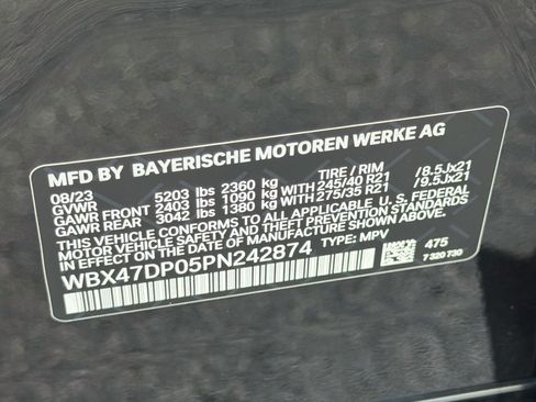 Used 2023 BMW X3 sDrive30i w/ M Sport Package RWD image 45