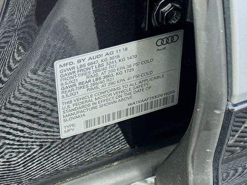 Used 2019 Audi Q7 3.0T Prestige w/ Prestige Package AWD/4WD image 12