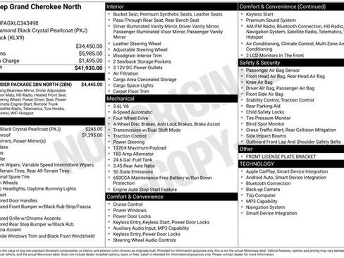 Certified 2020 Jeep Grand Cherokee Laredo w/ Quick Order Package 2BN North AWD/4WD image 12