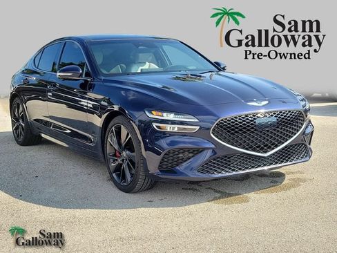 Used 2023 Genesis G70 3.3T w/ Sport Prestige Package RWD image 1